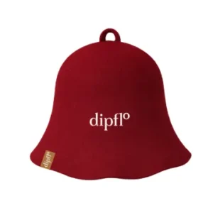 Dipflo Sauna Hat – Deep Red